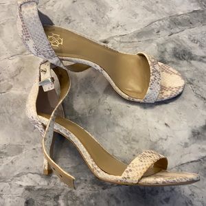Ann Taylor snakeskin heels